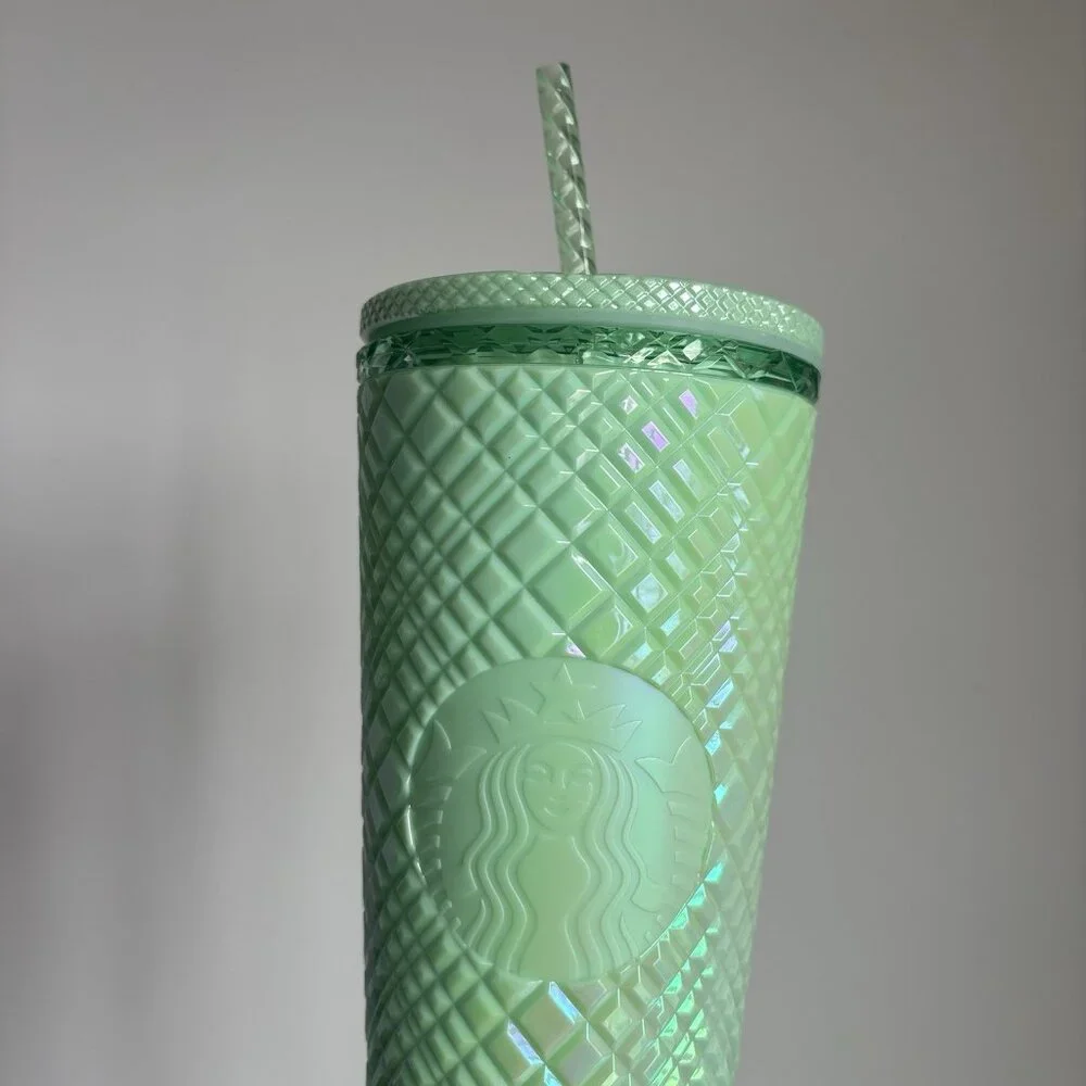 Starbucks 2024‎ Summer Mint Jeweled Venti Tumbler Collection Iridescent